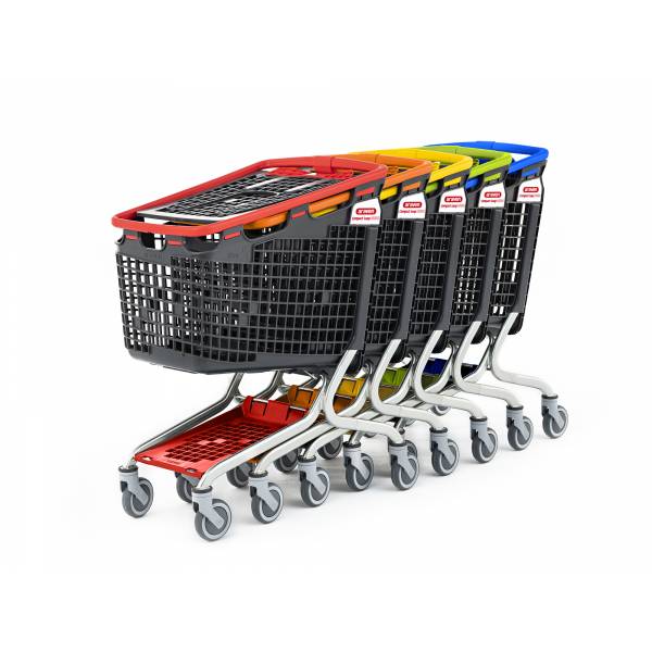 Araven Shopping Trolley - 160L Loop - Pack of 5